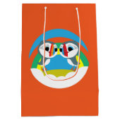 Puffin Rocks Medium Cadeauzakje (Achterkant)