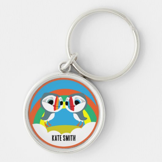 Puffin Rocks Sleutelhanger (Voorkant)