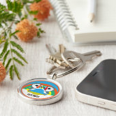 Puffin Rocks Sleutelhanger (Zijkant)