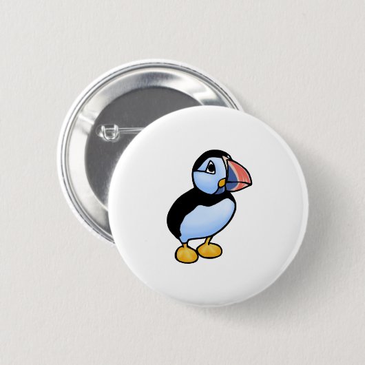 Puffin Ronde Button 5,7 Cm (Voorkant /achterkant)
