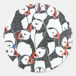 Puffin Ronde Sticker