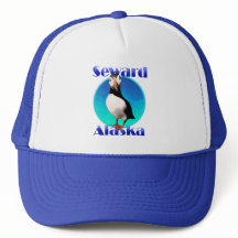 Puffin, Seward, Alaska - Trucker Hat