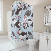 Puffin Shower Curtain Douchegordijn (In situ)
