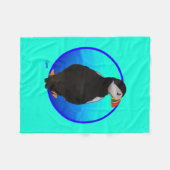 Puffin - Small Fleece Blanket (Voorkant (Horizontaal))