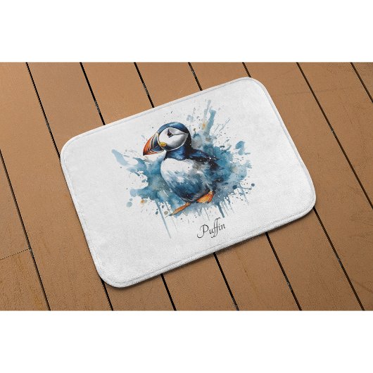 Puffin Splash, aangepast Badmat