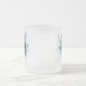 Puffin Splash, aangepast Matglas Koffiemok (Center)