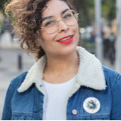 Puffin Splash, aangepast Ronde Button 3,2 Cm