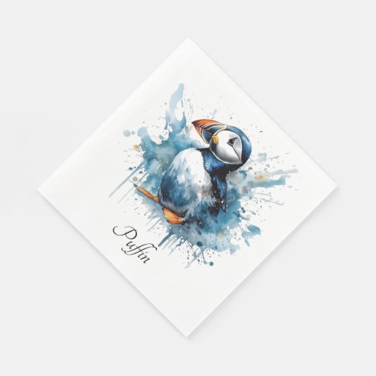 Puffin Splash, aangepast Servet (Hoek)