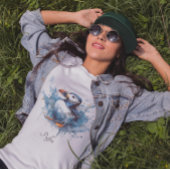 Puffin Splash, aangepast T-shirt