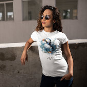 Puffin Splash, aangepast T-shirt