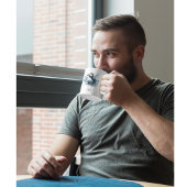 Puffin Splash, aangepast Tweekleurige Koffiemok