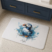 Puffin Splash, op maat Badmat