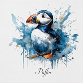 Puffin Splash, op maat Badmat