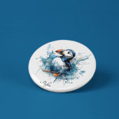 Puffin Splash, op maat Button Flesopener