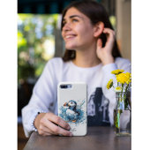 Puffin Splash, op maat gemaakt Case-Mate iPhone Case