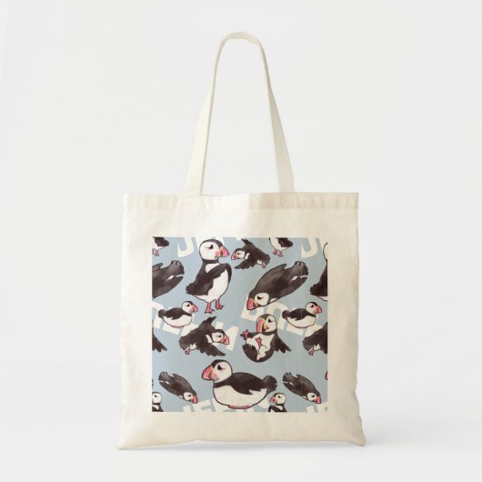 Puffin-Tas Tote Bag (Voorkant)