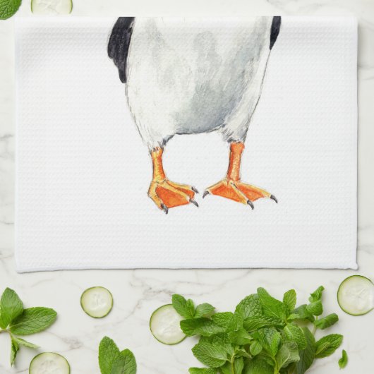 Puffin Theedoek (Gevouwen)