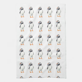 Puffin theedoek