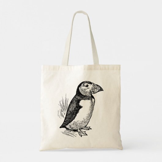 Puffin Tote Bag (Achterkant)