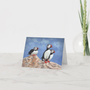 Puffin Trio Bedankkaart