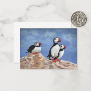Puffin Trio Notitiekaartje