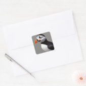 Puffin Vierkante Sticker (Envelop)