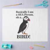 Puffin vogel zeevogel grappige verjaardag tissuepapier (Craft)