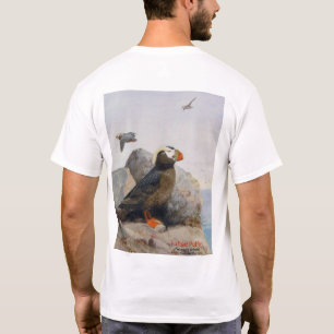 Puffin, vooraan/achteruit t-shirt
