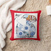 Puffin/Wanderlust Cotton Sierkussen (Deken)