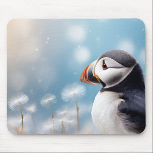 Puffin Wilde Vogel Dier Rustig Vreedzaam Muismat