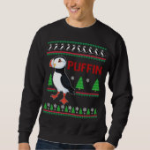 Puffin Xmas Lelijke trui Puffins Lover Grappig Leu (Voorkant)