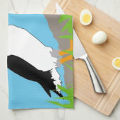 Puffin Zee Birds Theedoek (Quarter Fold)