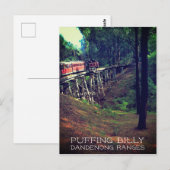 Puffing Billy, Dandenong Ranges, Victoria, Aus Briefkaart (Voorkant / Achterkant)