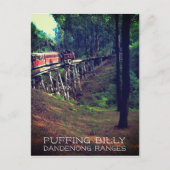 Puffing Billy, Dandenong Ranges, Victoria, Aus Briefkaart (Voorkant)