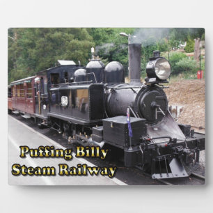 Puffing Billy Historic Steam Train Australië Fotoplaat