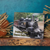 Puffing Billy Historic Steam Train Australië Fotoplaat (Zijkant)