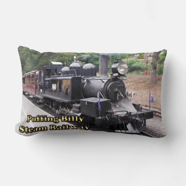 Puffing Billy Historic Steam Train Australië Kussen (Voorkant)