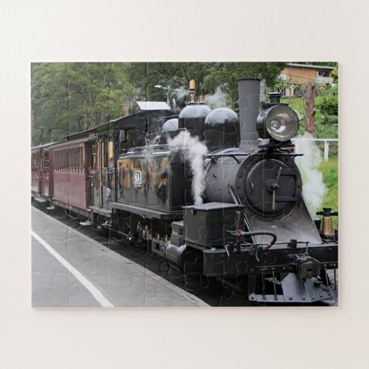 Puffing Billy Stoomtrein, Australië Legpuzzel (Horizontaal)