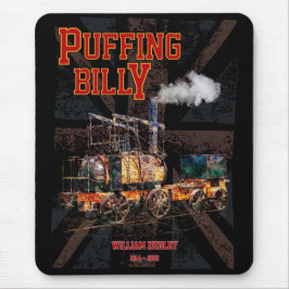Puffing Billy Stoomtrein Engels Locomotief Muismat