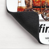 Puffing Billy Stoomtrein Engels Locomotief Muismat (Hoek)