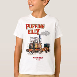 Puffing Billy Stoomtrein Engels Locomotief T-shirt