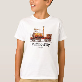Puffing Billy Stoomtrein Engels Locomotief T-shirt