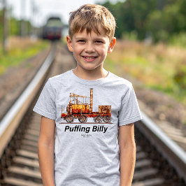 Puffing Billy Stoomtrein Engels Locomotief T-shirt