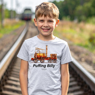 Puffing Billy Stoomtrein Engels Locomotief T-shirt