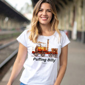 Puffing Billy Stoomtrein Engels Locomotief T-shirt