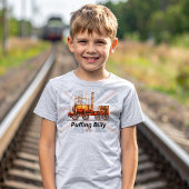 Puffing Billy Stoomtrein Engels Locomotief T-shirt