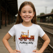 Puffing Billy Stoomtrein Engels Locomotief T-shirt