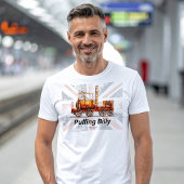Puffing Billy Stoomtrein Engels Locomotief T-shirt