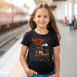 Puffing Billy Stoomtrein Engels Locomotief T-shirt