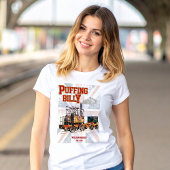 Puffing Billy Stoomtrein Engels Locomotief T-shirt